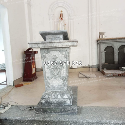 bàn thờ đá vân mây Thanh Hóa